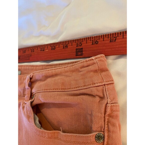 Chico’s Platinum Denim Salmon Colored Chico Size 2- large Size 12 Casual Jeans - Picture 7 of 8